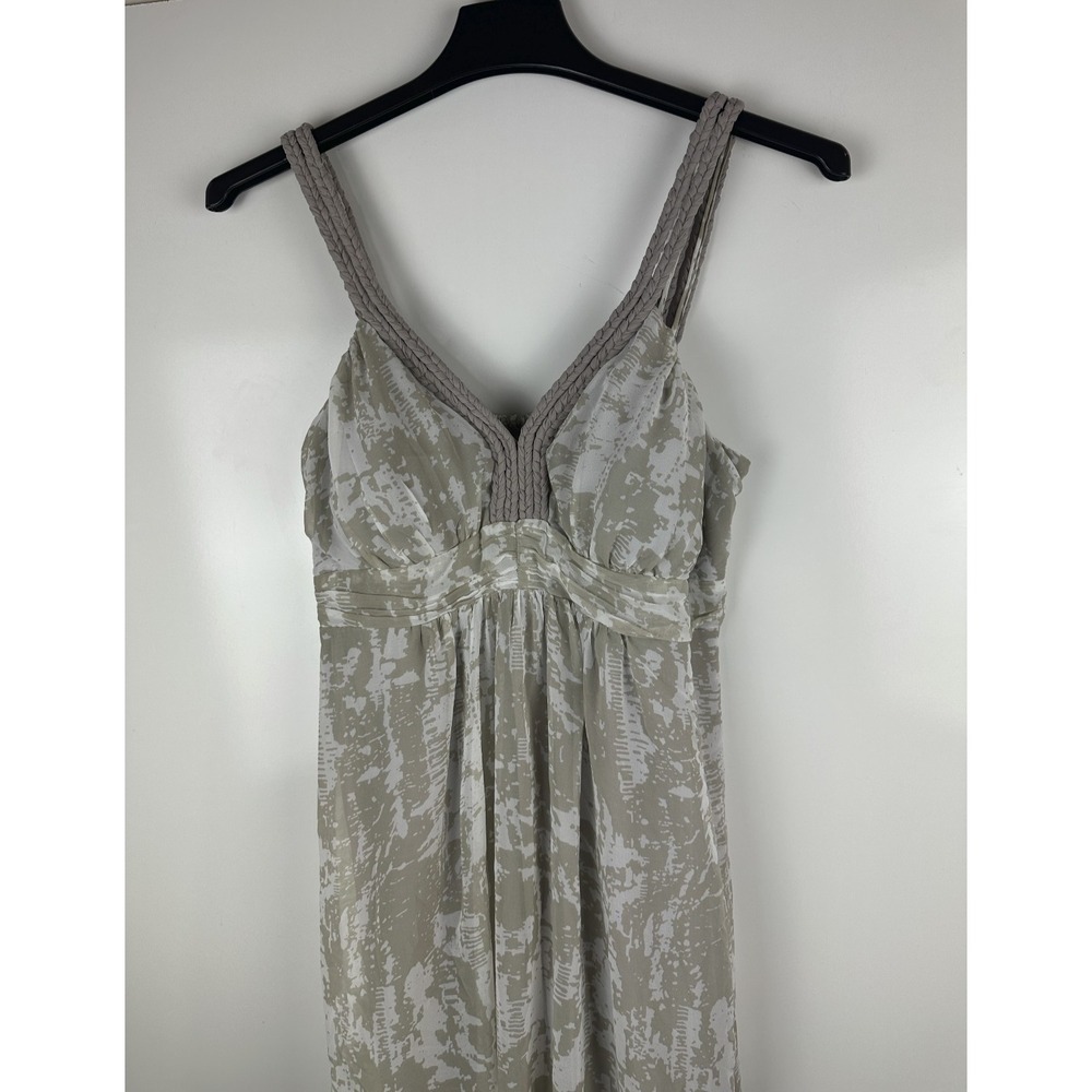 Soft Surroundings Summer Breeze Maxi Dress Braided Straps Overlay Beachy Boho PL - Picture 4 of 13